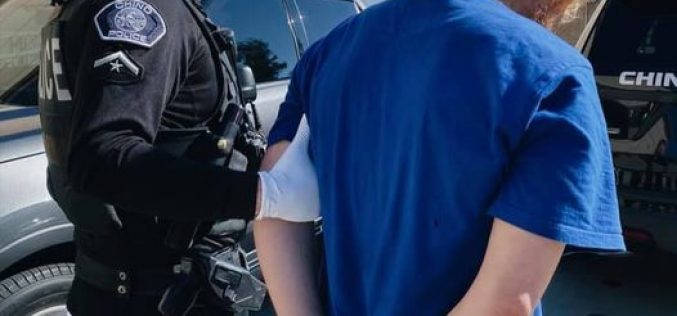 Alley arsonist apprehended with witness assistance