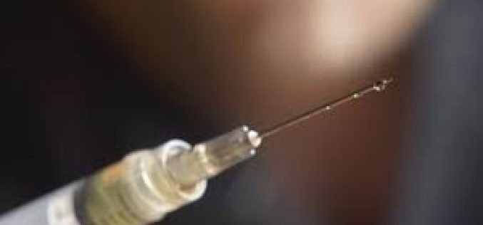 Parolee arrested with needles and meth