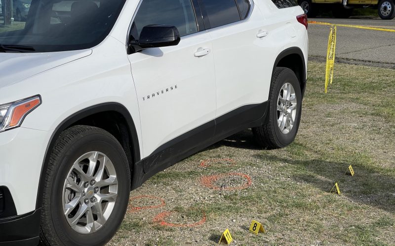 Man in stolen vehicle fires on police, killed in return fire