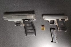Man arrested with two guns, other traffic offenses