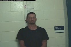 Combative vandal arrested after a brief standoff