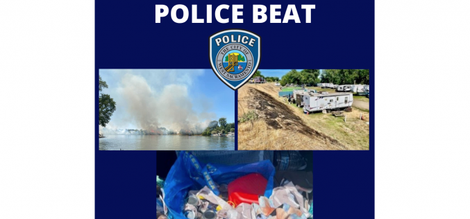 Police: Man accused of starting levee fire in West Sacramento