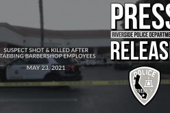 SUSPECT SHOT AND KILLED AFTER STABBING BARBERSHOP EMPLOYEES