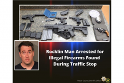 Placer County Sheriff: Rocklin man arrested on suspicion of fraud, narcotics and weapons charges