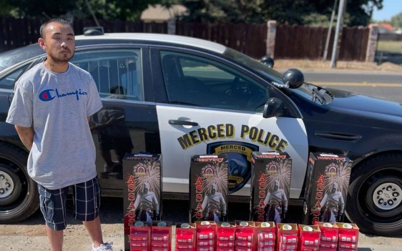 Gang Member arrested by Gang Unit with ammunition and illegal fireworks