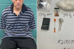 Man dumps meth and heroin as police pursue