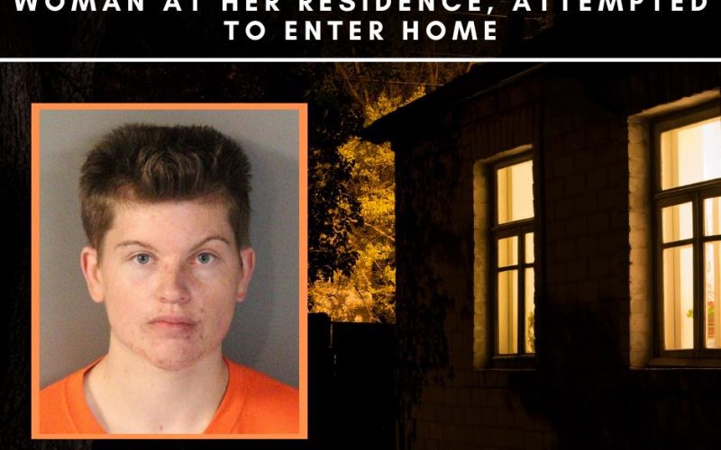 Man stalks woman for about a year