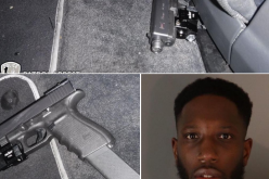 CROWD SURROUNDS OFFICERS WHILE THEY ARREST GANG MEMBER