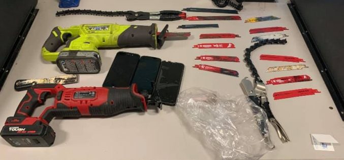 Catalytic converter thieves caught in underground parking garage