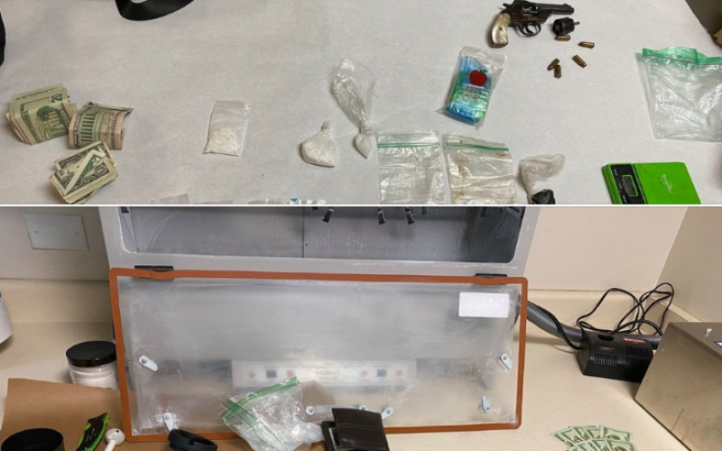 Graveyard shift busy arresting people for drug sales