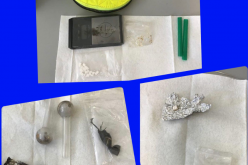 Pair arrested with various drugs in car