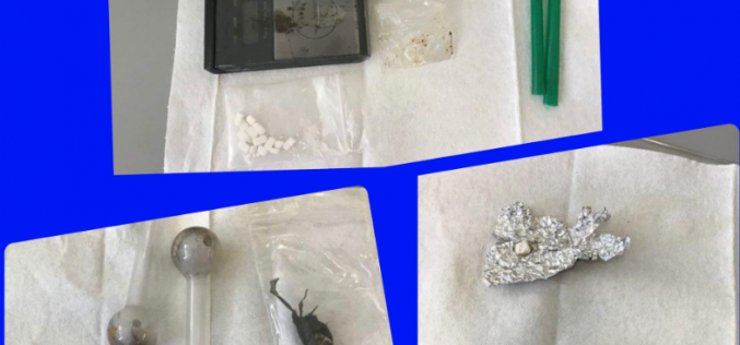 Pair arrested with various drugs in car