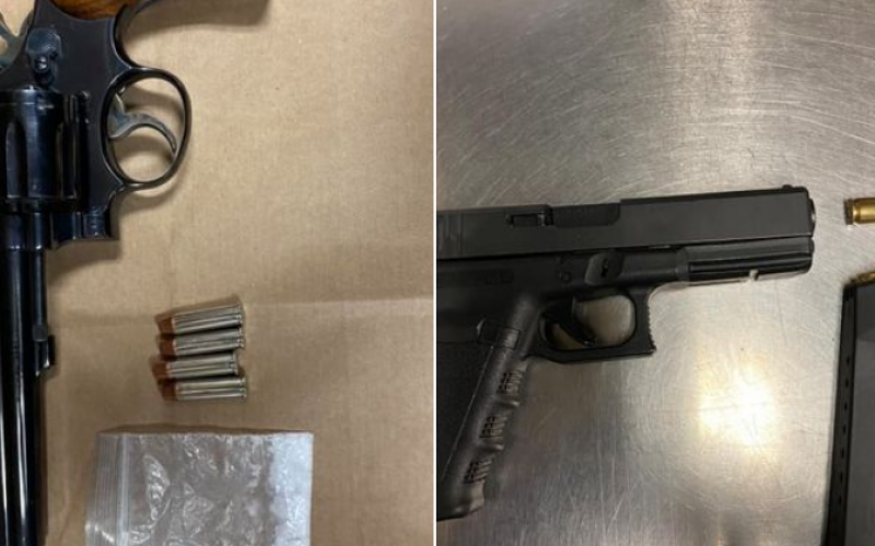 Two additional guns taken off the streets through proactive police work