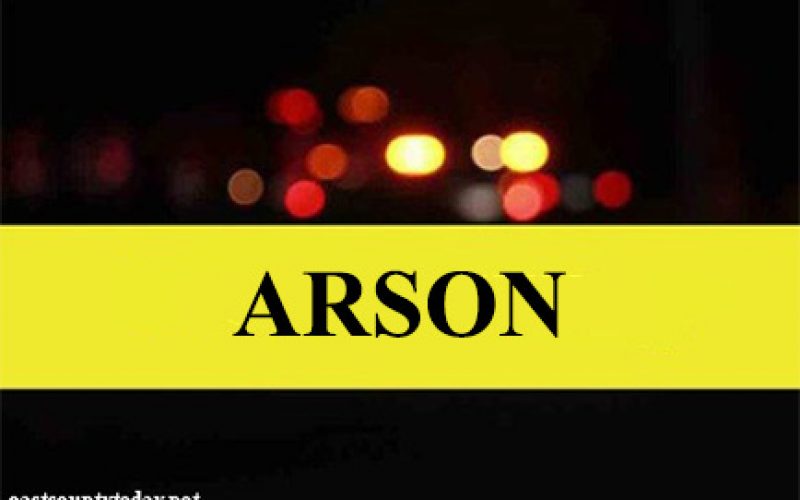 ARSON ARREST in Crescent City
