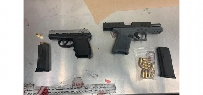 Los Banos PD’s gang unit arrests two on suspicion of evading police; weapons found