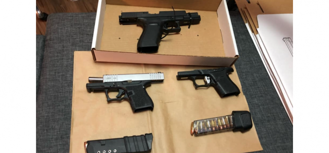 Davis Police: Traffic stop leads to multiple weapon-related arrests
