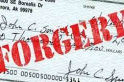 Forgery and ID Theft Bust