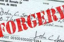 Forgery and ID Theft Bust