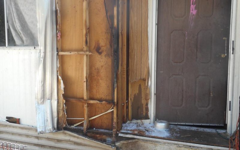 Man arrested for front porch arson
