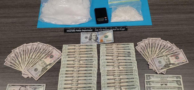Man on parole for drug trafficking reportedly caught with a pound of meth