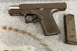 OFFICERS FIND GANG MEMBER ARMED WITH HANDGUN