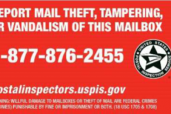 Arrests Made for Breaking into Community Mailbox, Possession of Burglary Tools