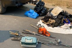 Two suspects arrested looting in fire zone