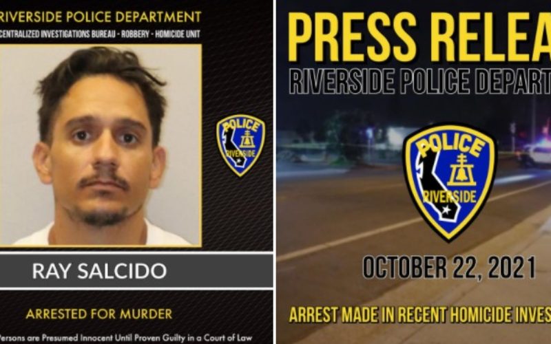 Arrest Made In Recent Riverside Homicide Investigation