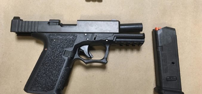 Unregistered “Ghost” Gun Found in Center Console of Vehicle