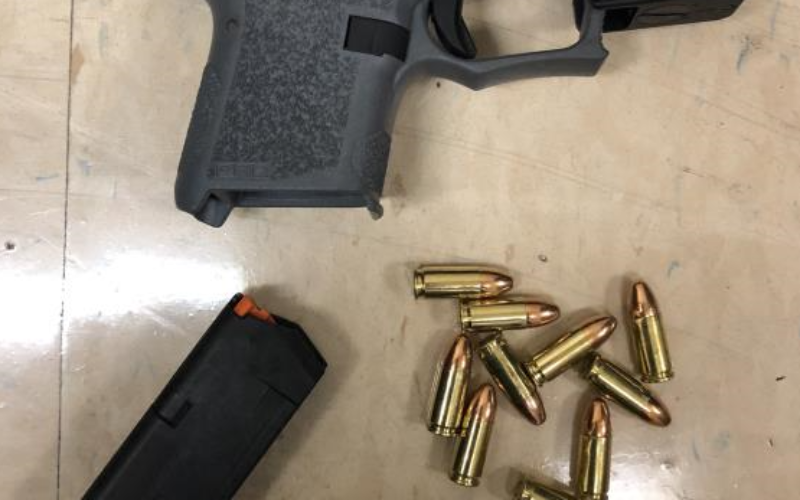 Man and girlfriend arrested for gun, child endangerment