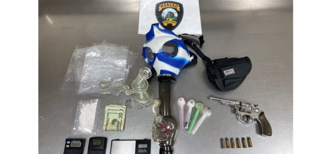Merced man arrested after drugs, weapon allegedly found in motel room