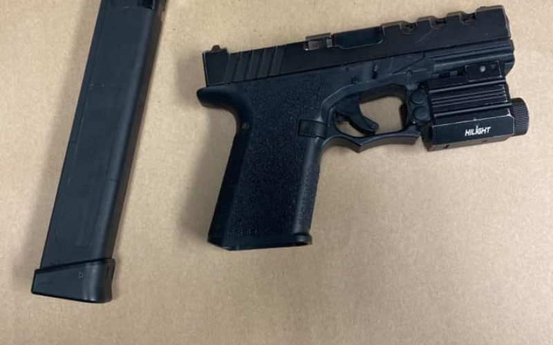 Traffic Stop Leads to Discovery of a Concealed Firearm