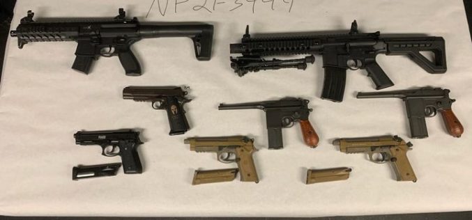 Man in Camouflage Arrested for Meth and Brandishing Rifles at Shoppers