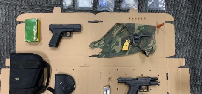 Prolific Offender Arrested for a Shooting at Aquatic Park, Drugs and Weapons