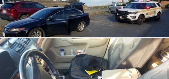 Warranted man takes off shoes before running