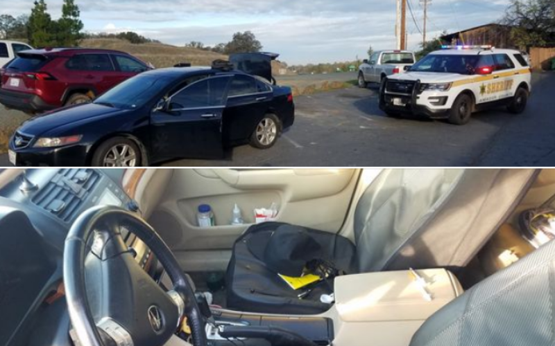 Warranted man takes off shoes before running