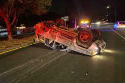 Sonoma County man reportedly hits other motorist, flips own car in attempt to evade police