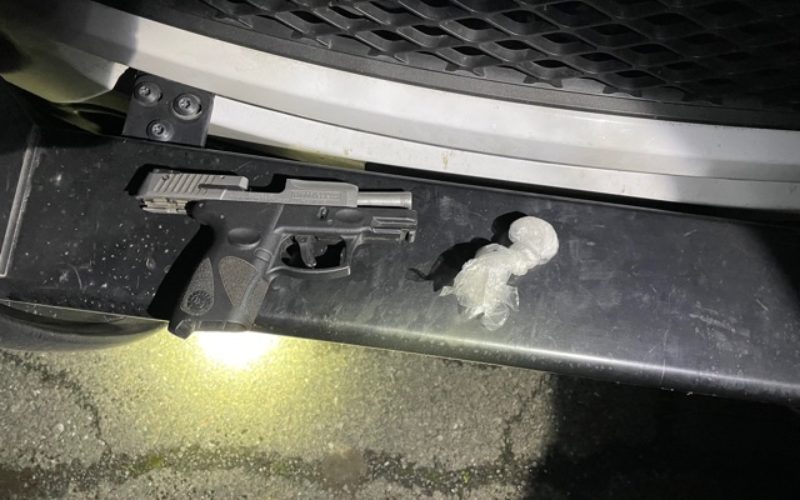 Gun and meth result from search warrant