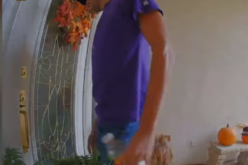 Man caught on camera trying to break in