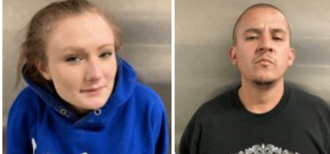 Gang Task Force Nabs Duo in Stolen Vehicle with Evidence-a-Plenty