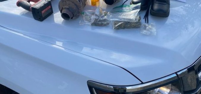 Vehicle burglary at In Shape Fitness