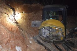 Stolen Excavator Located, Two Arrested in Murphys