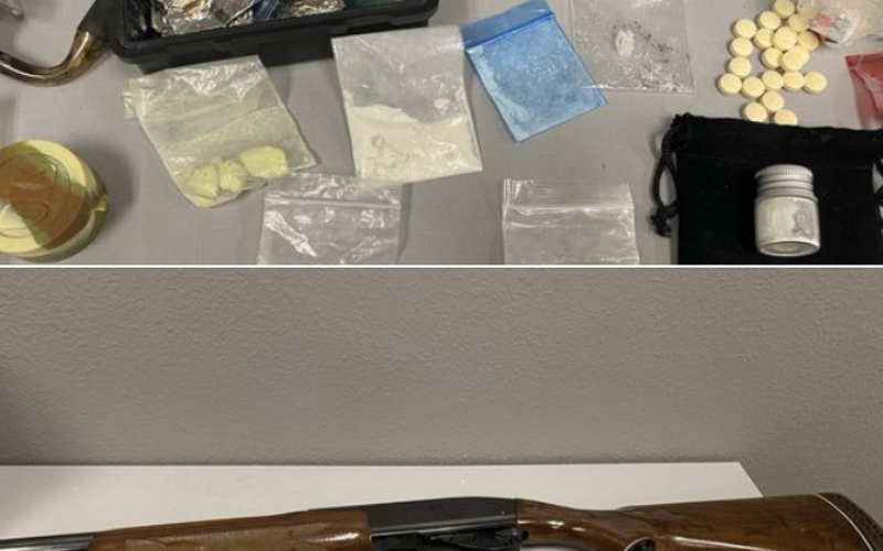 Three probationers arrested in drug house