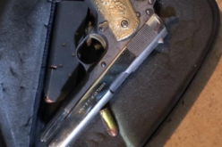 Man at first resists with 8-year old daughter in house