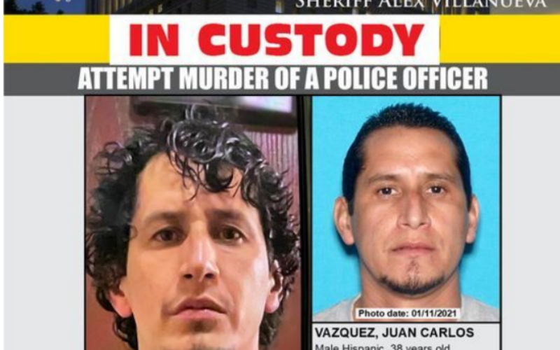 Attempted Murder of Police Officer in Forest Canyon – Suspect Captured En Route