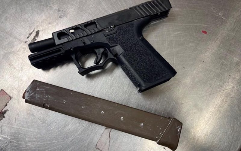 Juvenile arrested for firing gun at parked car