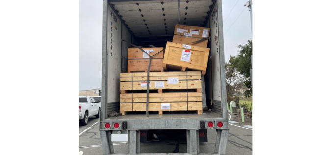 Man arrested after CHP reportedly finds $250K in stolen freight