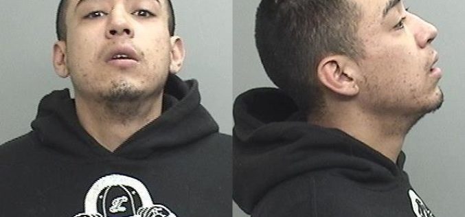 Man with drugs, paraphernalia hanging on home’s doors, windows