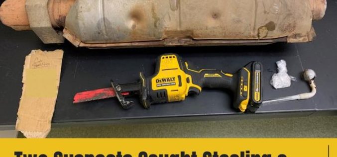 Thieving couple arrested close to Christmas