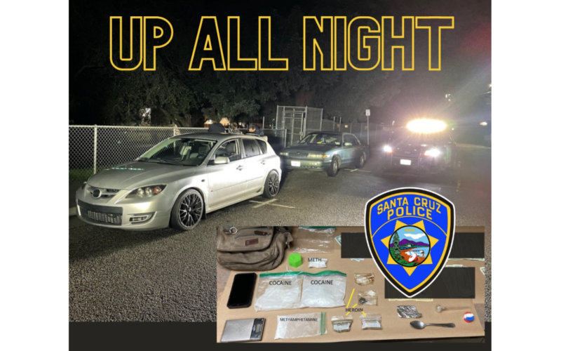 Santa Cruz Police announce recent end-of-the-year arrests